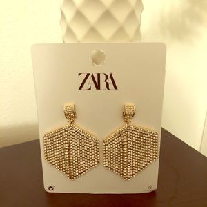 NWT Zara chandelier earrings